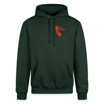 Champion Unisex Powerblend Hoodie - Dark Green