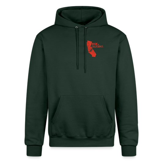 Champion Unisex Powerblend Hoodie - Dark Green