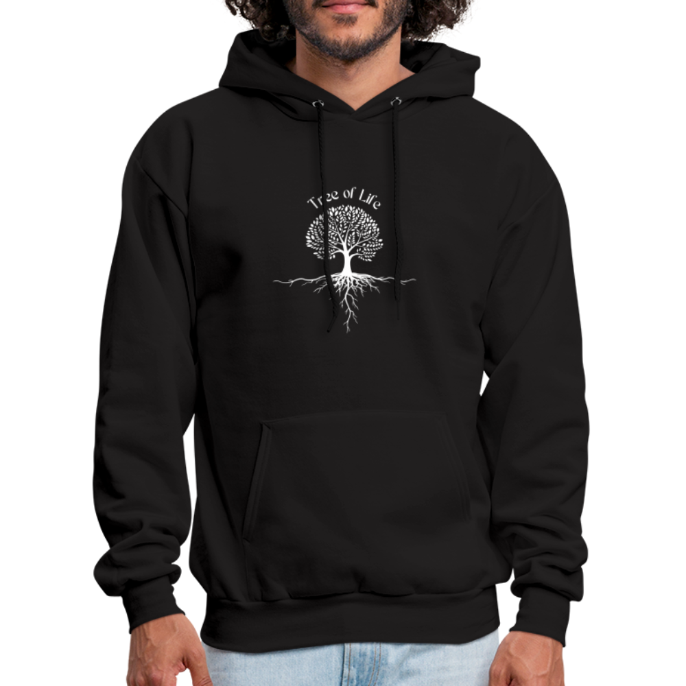 Men's Hoodie tree of life - black