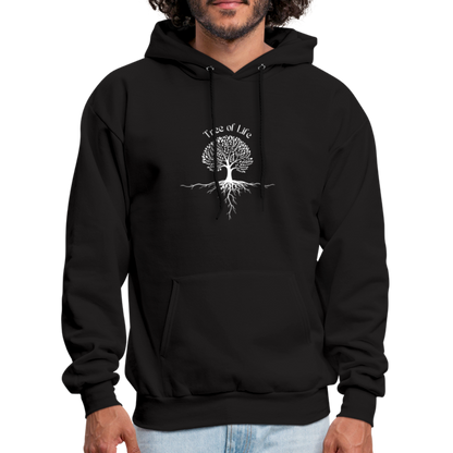 Men's Hoodie tree of life - black