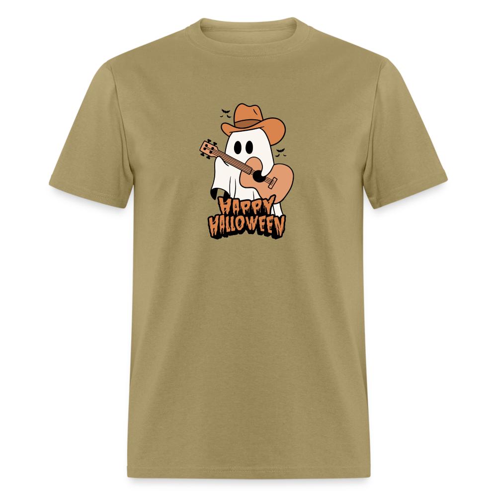 Unisex Classic T-Shirt happy halloween guitar shirt - khaki