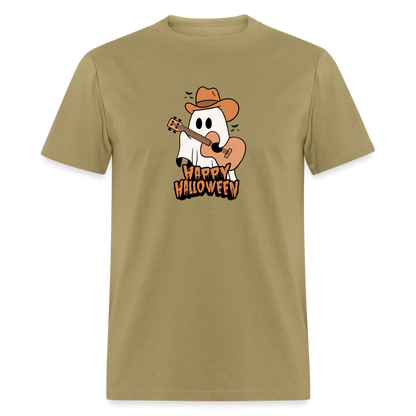 Unisex Classic T-Shirt happy halloween guitar shirt - khaki