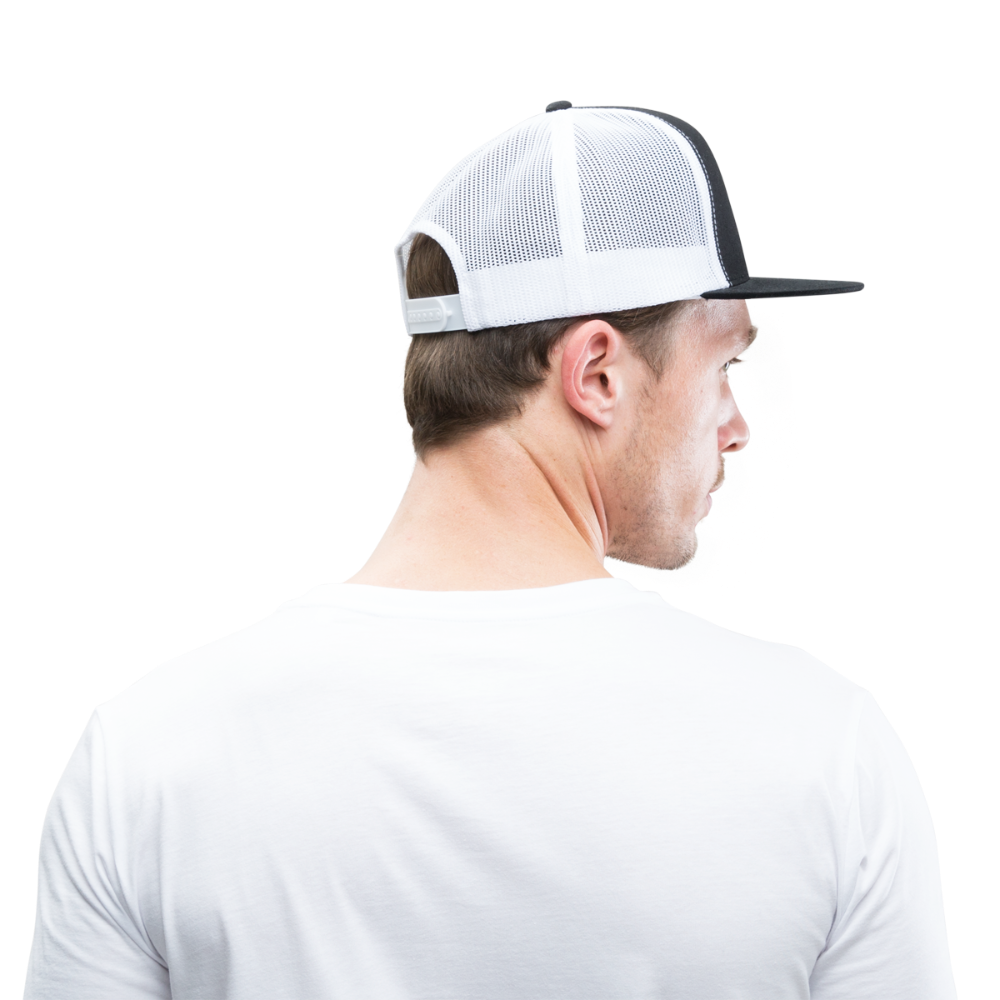 Trucker Cap cross - black/white