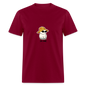 Unisex Classic T-Shirt cat so cool - burgundy