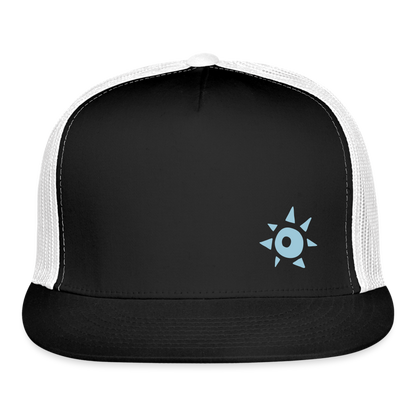 Trucker Cap sun - black/white