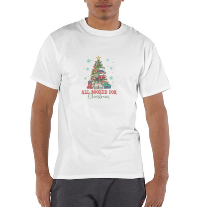 Champion Unisex T-Shirt Christmas Shirt - white