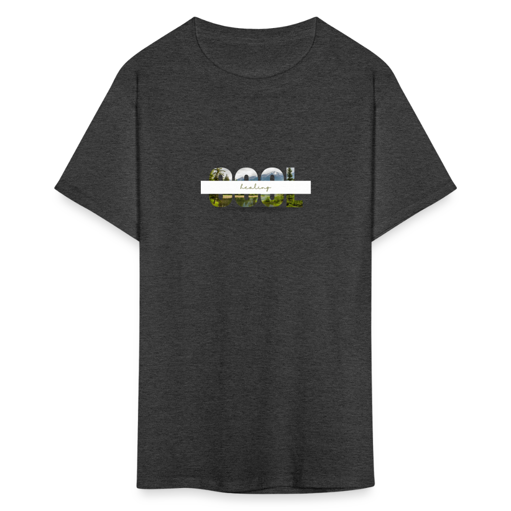 Unisex Classic T-Shirt cool healing outdoors - heather black