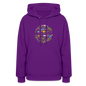 Women's Hoodie stay natural - purple