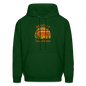 Men's Hoodie groovy halloween - forest green