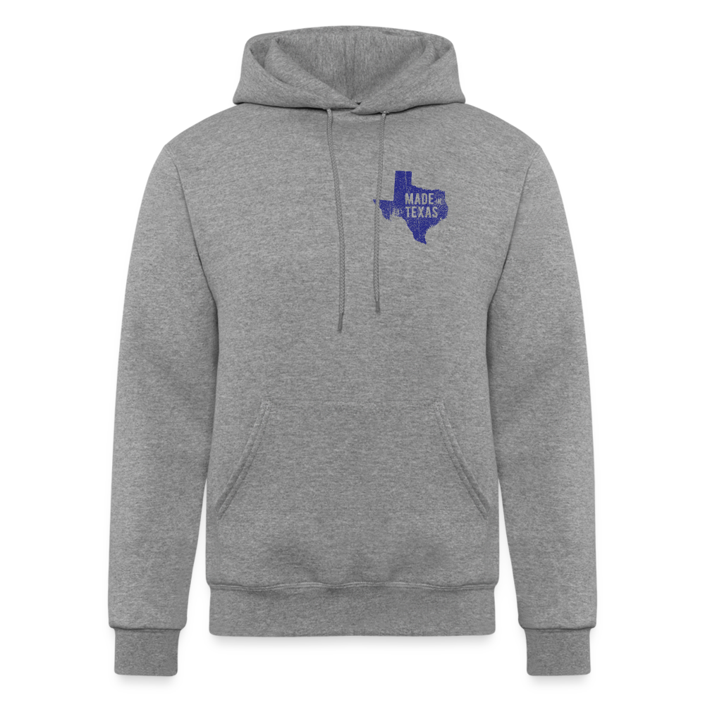 Champion Unisex Powerblend Hoodie Texas - heather gray