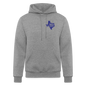 Champion Unisex Powerblend Hoodie Texas - heather gray