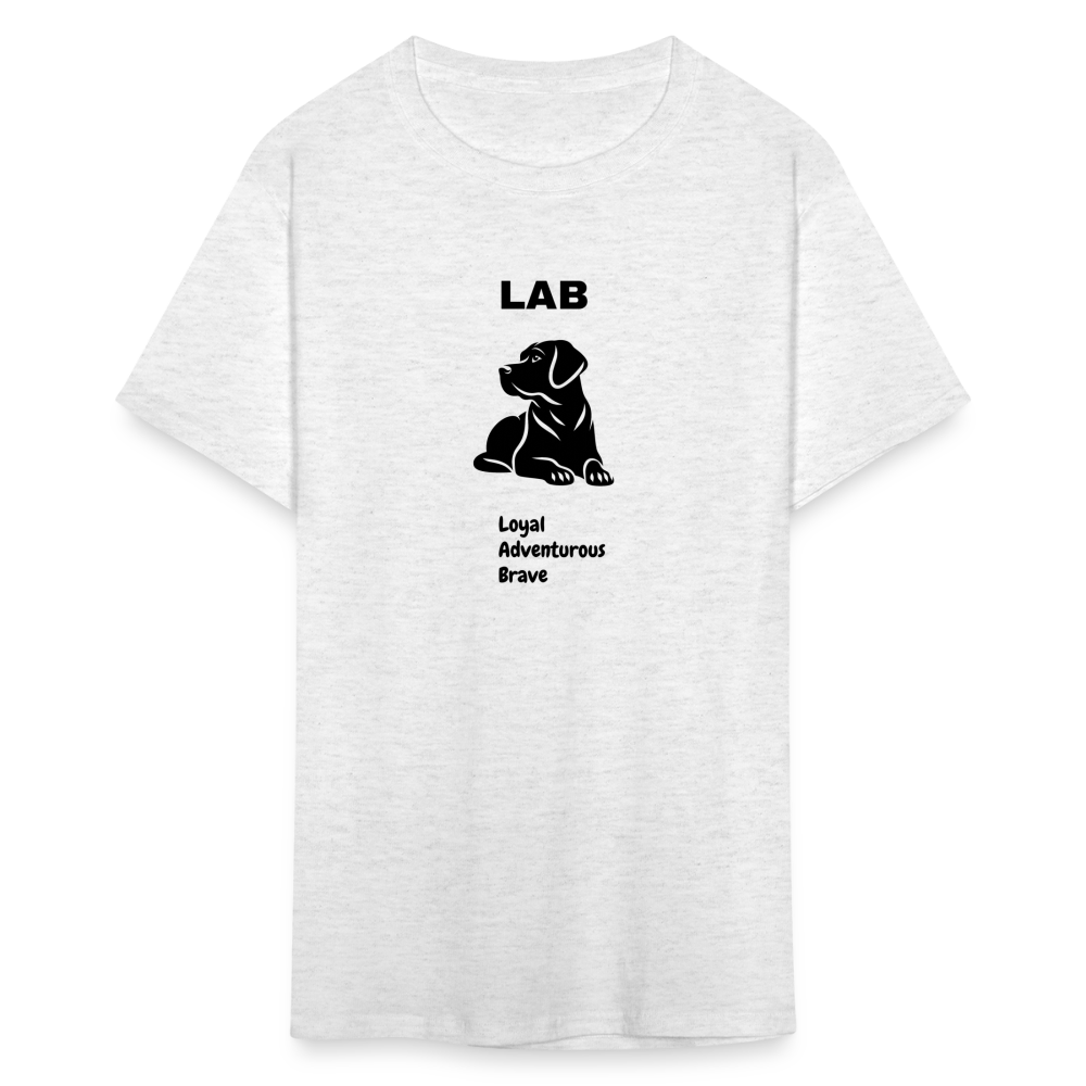 Unisex Classic T-Shirt lab dog lover shirt - light heather gray