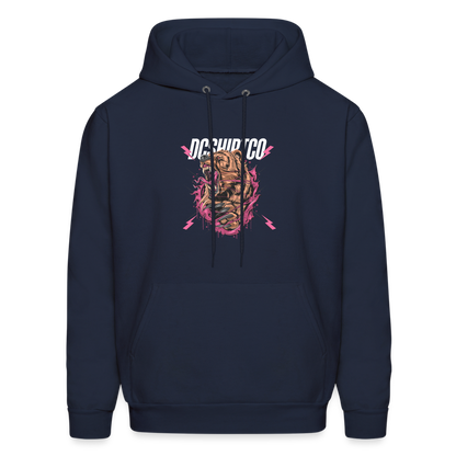 Men's Hoodie dc shirt co bear - navy