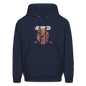 Men's Hoodie dc shirt co bear - navy