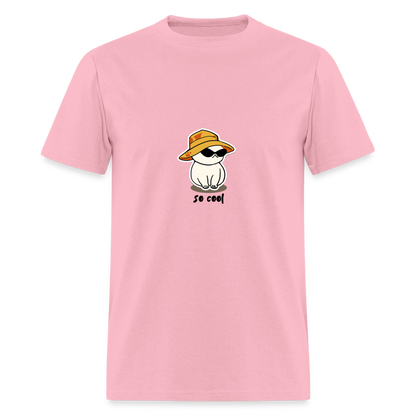 Unisex Classic T-Shirt cat so cool - pink