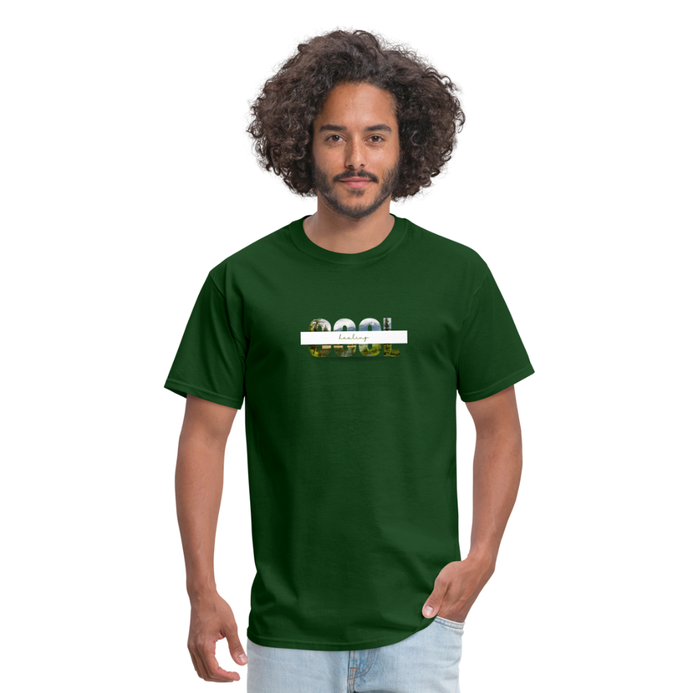 Unisex Classic T-Shirt cool healing outdoors - forest green