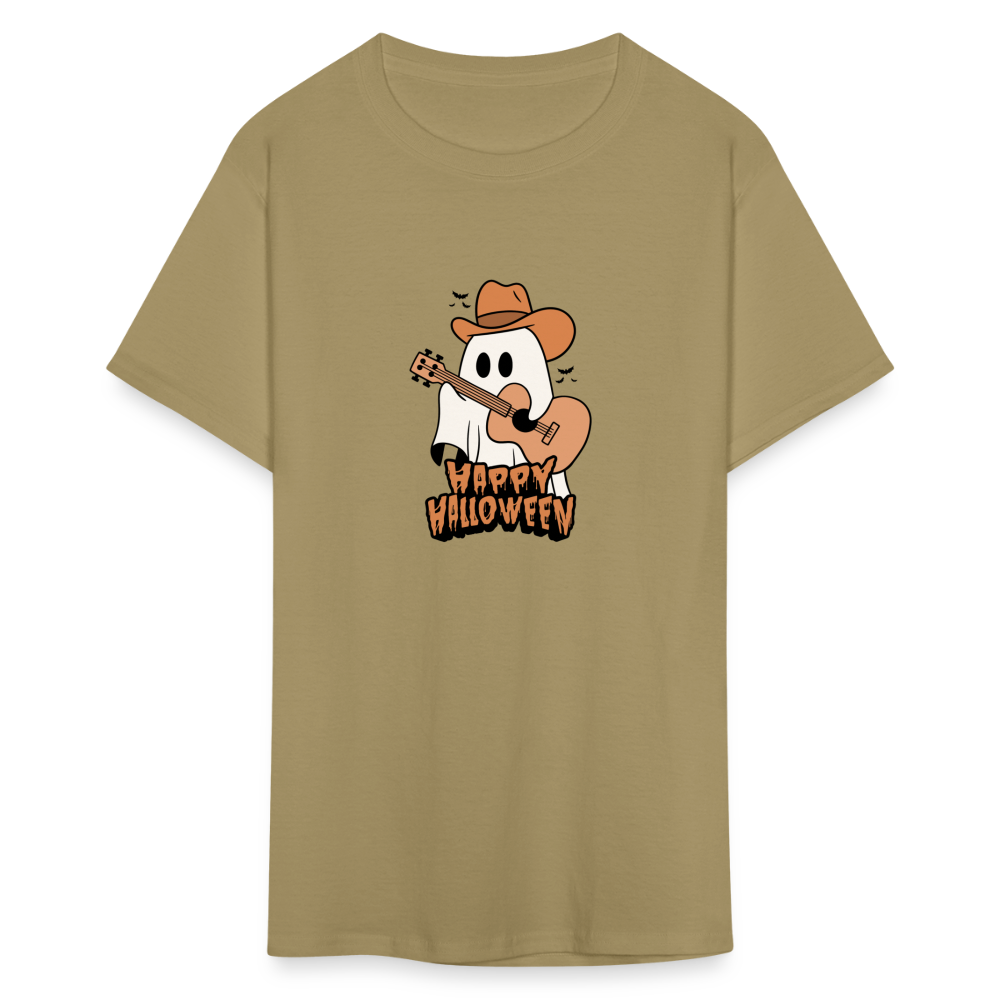 Unisex Classic T-Shirt happy halloween guitar shirt - khaki