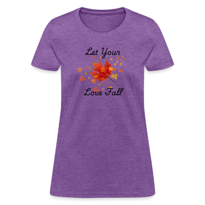 Women's T-Shirt - purple heather