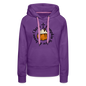 Women’s Premium Hoodie pumpkin spice hoodie - purple 