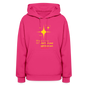 Women's Hoodie wheres your oil - fuchsia