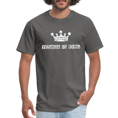 Unisex Classic T-Shirt Yeshua is King - charcoal