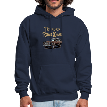 Men's Hoodie Ford Hoodie Found on Road Dead - navy