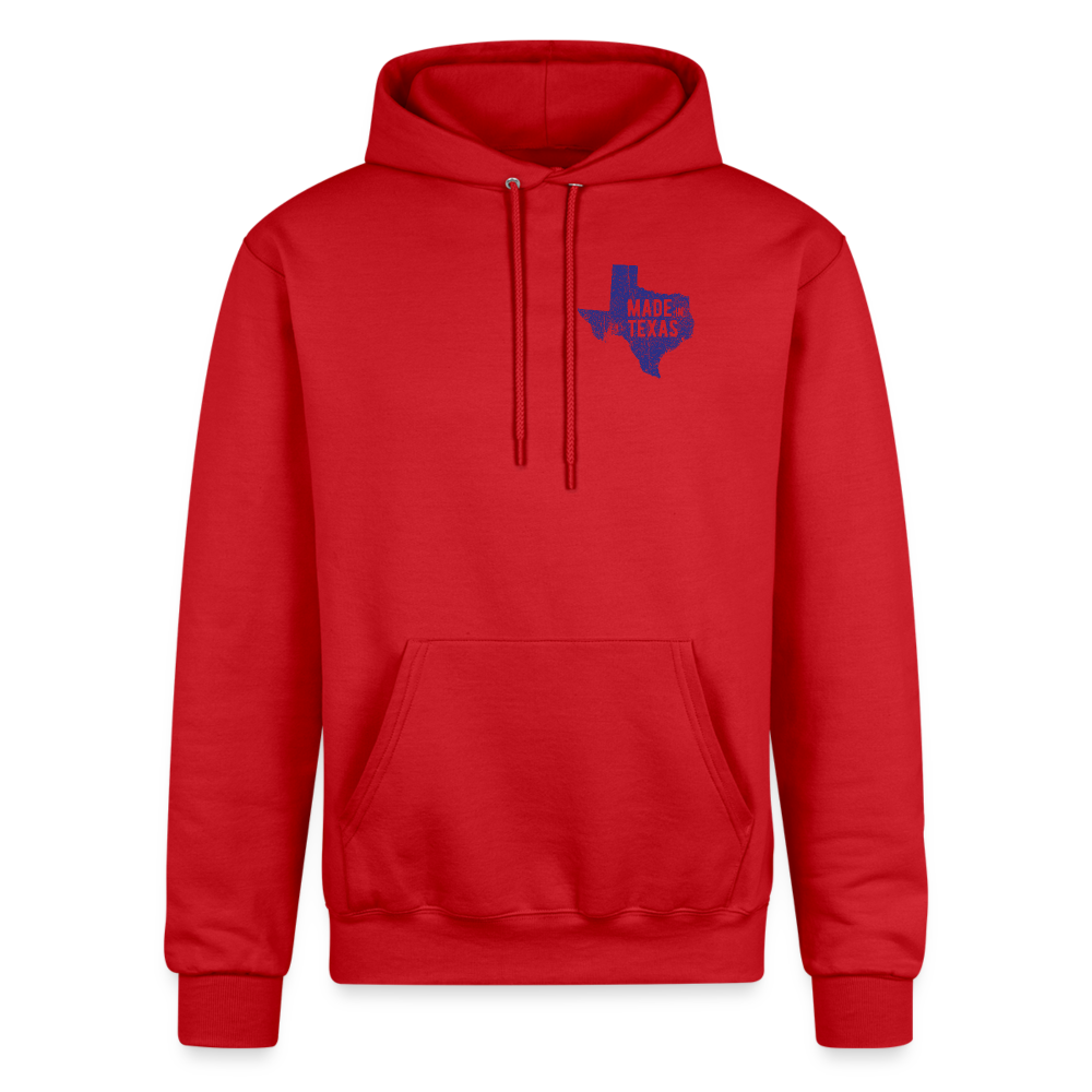 Champion Unisex Powerblend Hoodie Texas - Scarlet