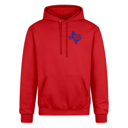 Champion Unisex Powerblend Hoodie Texas - Scarlet