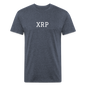 Fitted Cotton/Poly T-Shirt by Next Level XRP shirt - heather navy