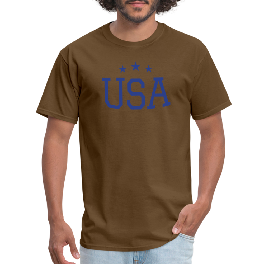 Unisex Classic T-Shirt usa shirt - brown