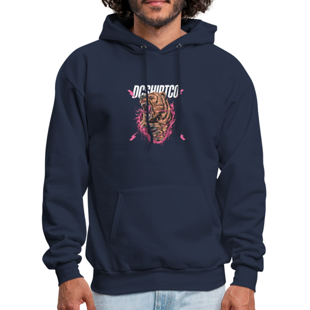 Men's Hoodie dc shirt co bear - navy