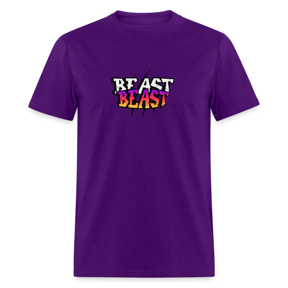 Unisex Classic T-Shirt beast workout shirt - purple