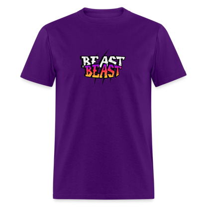 Unisex Classic T-Shirt beast workout shirt - purple