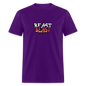 Unisex Classic T-Shirt beast workout shirt - purple