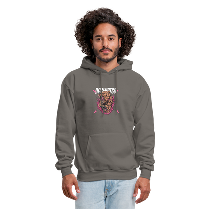 Men's Hoodie dc shirt co bear - asphalt gray