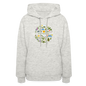 Women's Hoodie stay natural - heather oatmeal