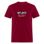 Unisex Classic T-Shirt beast workout shirt - burgundy