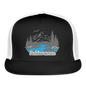 Trucker Cap  outdoors hat outdoorsman - black/white