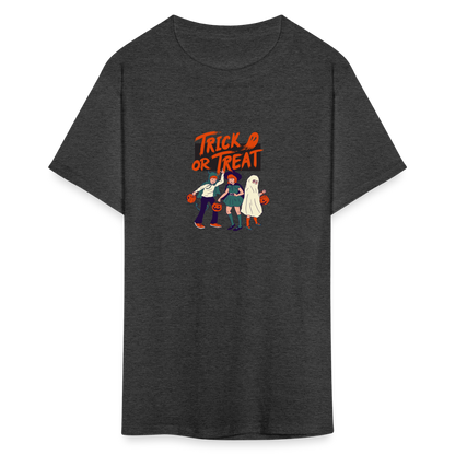 Unisex Classic T-Shirt trick or treat shirt - heather black