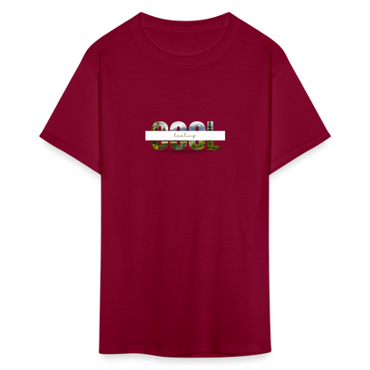 Unisex Classic T-Shirt cool healing outdoors - burgundy