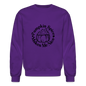 Crewneck Sweatshirt Womens Pumpkin Spice Sweater - purple