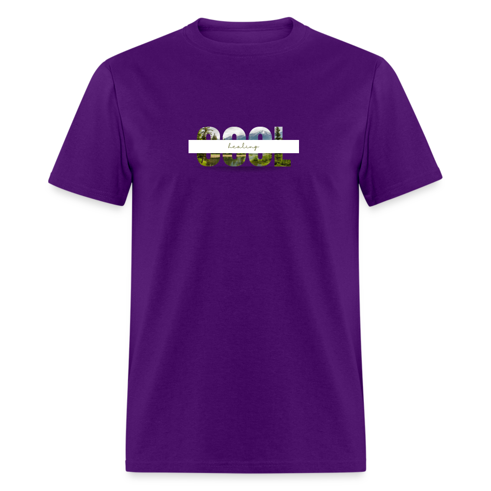 Unisex Classic T-Shirt cool healing outdoors - purple