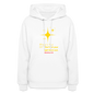 Women's Hoodie wheres your oil - white