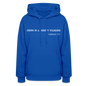 Women's Hoodie - royal blue