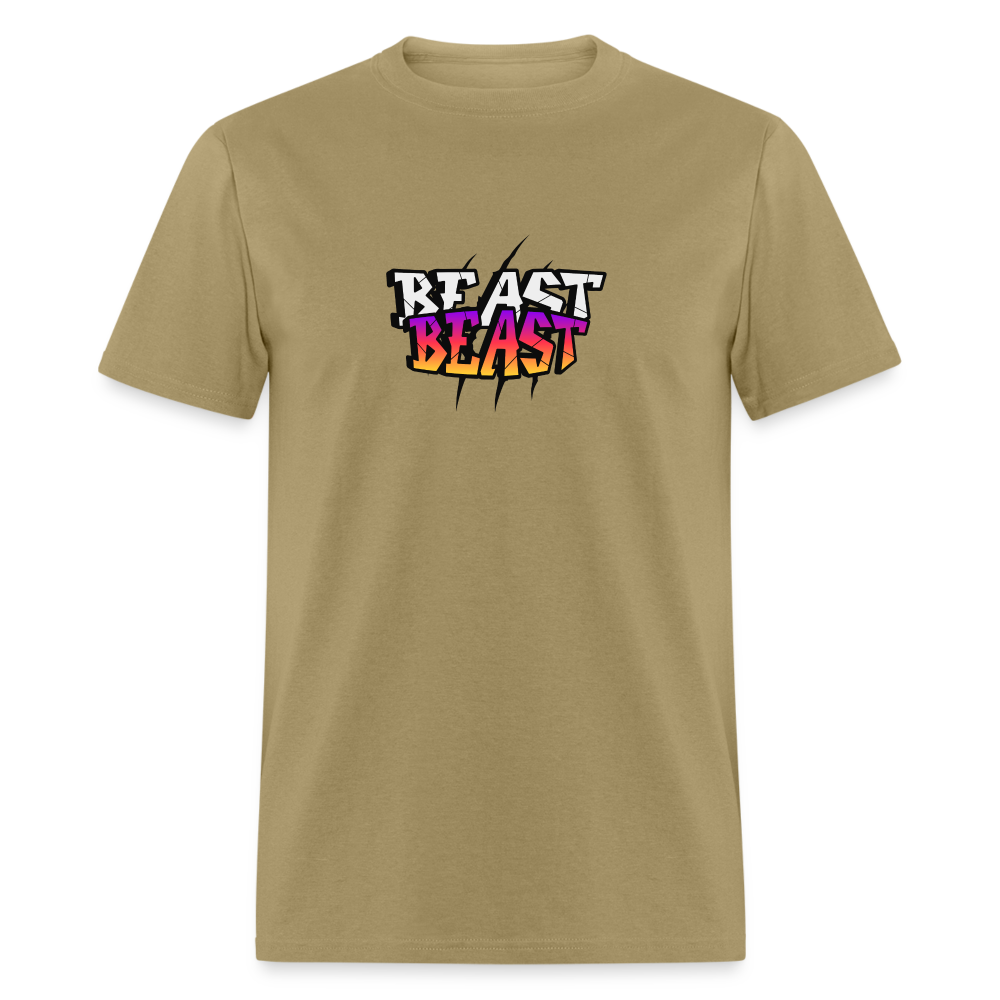 Unisex Classic T-Shirt beast workout shirt - khaki