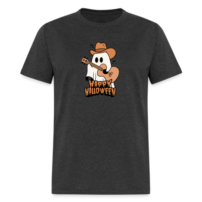 Unisex Classic T-Shirt happy halloween guitar shirt - heather black