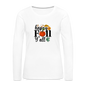 Women's Premium Long Sleeve T-Shirt happy fall yall - white