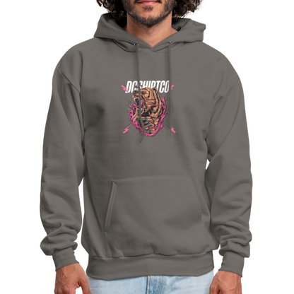 Men's Hoodie dc shirt co bear - asphalt gray