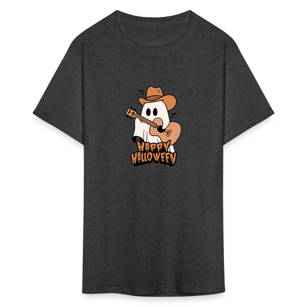 Unisex Classic T-Shirt happy halloween guitar shirt - heather black