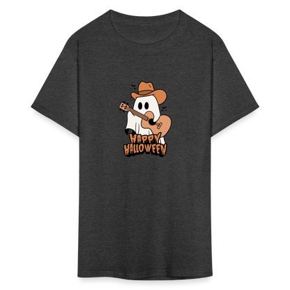 Unisex Classic T-Shirt happy halloween guitar shirt - heather black